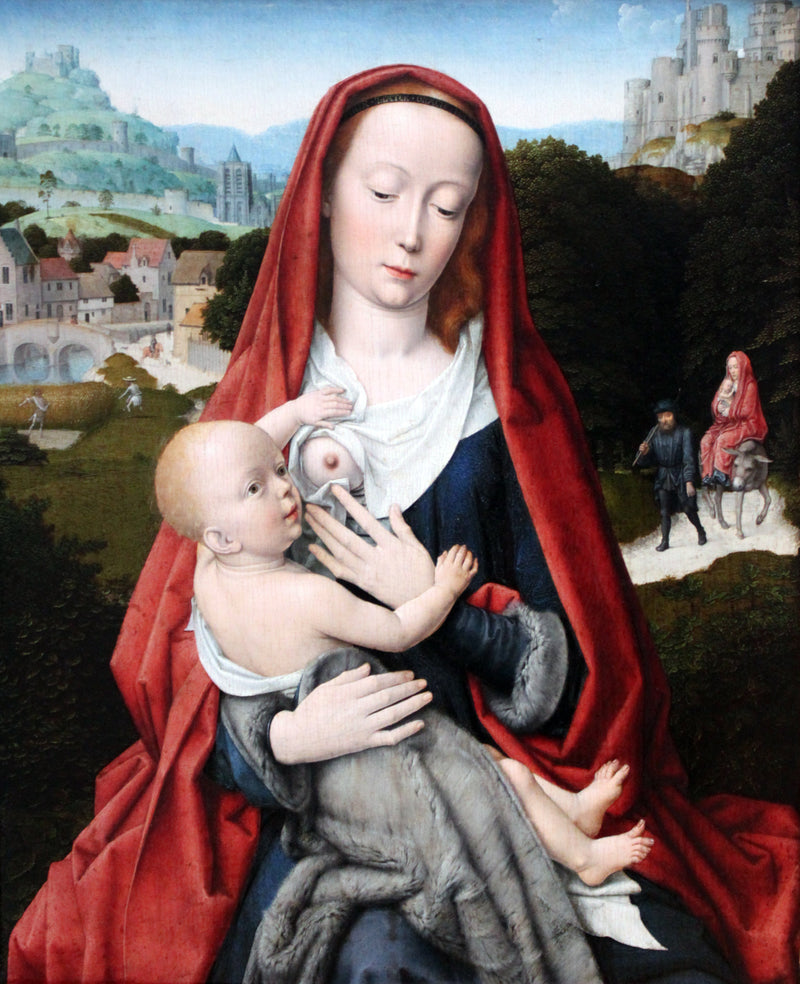 Madonna med barnet - Gérard David