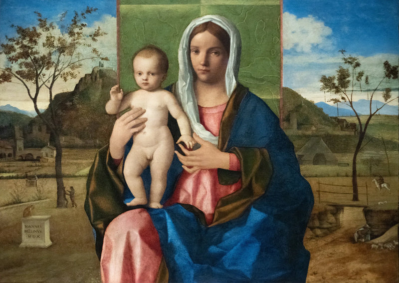 Madonna med barn - Giovanni Bellini