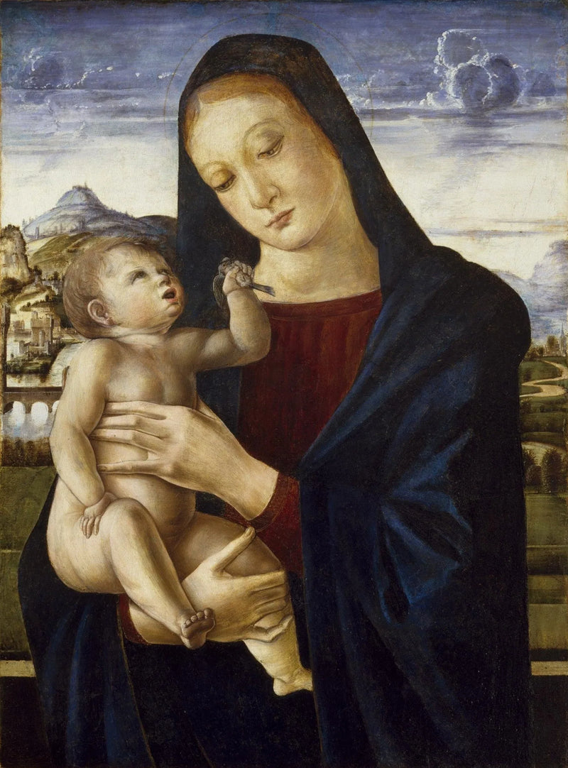 Madonna med barnet - Giovanni Bellini