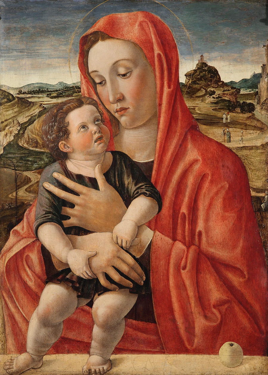 Madonna med barn - Giovanni Bellini