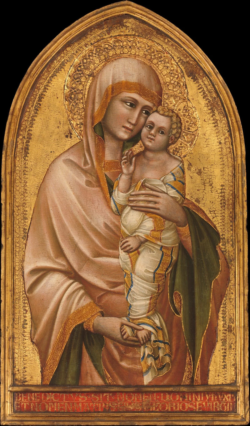 Madonna med barn - Guariento di Arpo