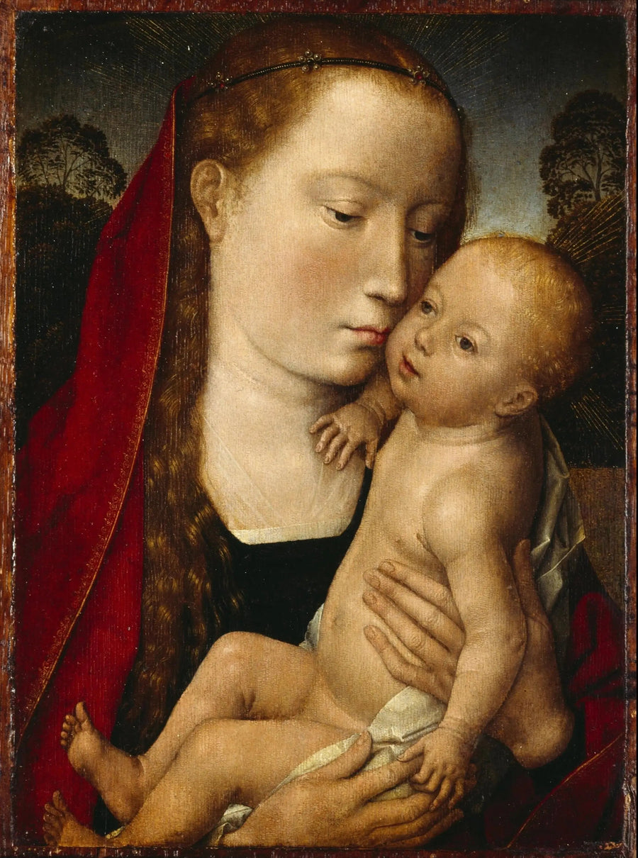 Madonna med barn - Hans Memling