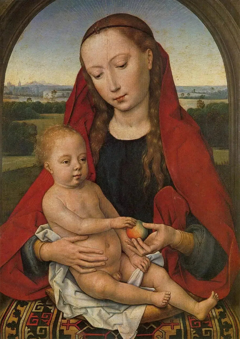 Madonna med barnet - Hans Memling
