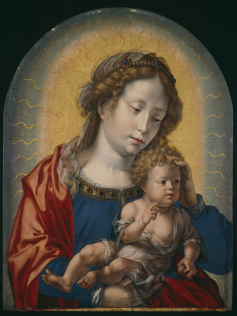Madonna med barn - Jan Gossaert