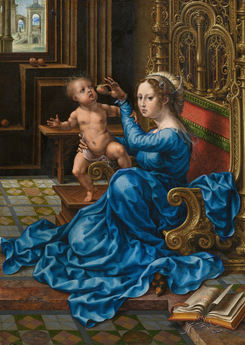 Madonna med barn - Jan Gossaert