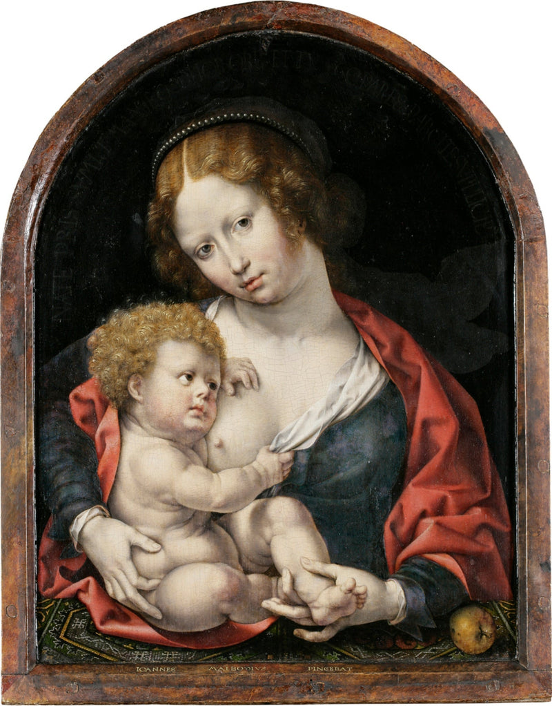 Madonna med barn - Jan Gossaert