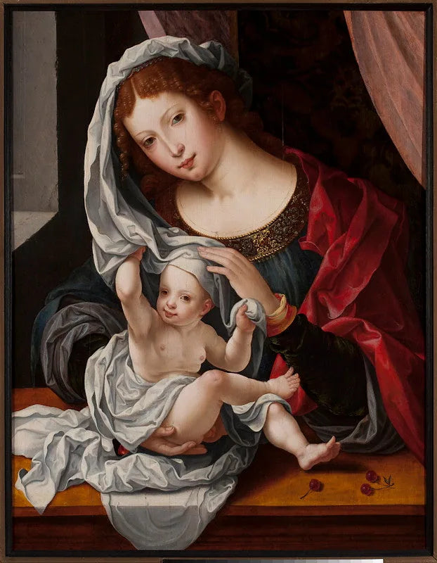 Jungfru med barnet Jesus - Jan Gossaert