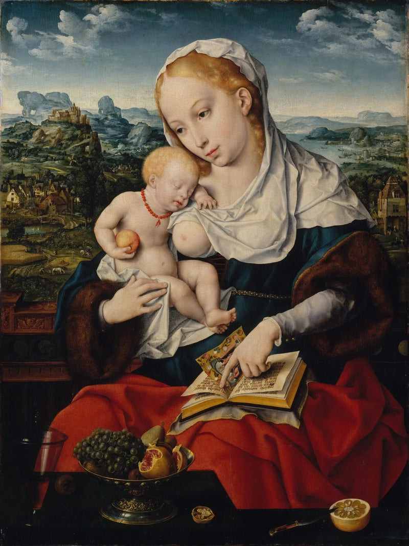 Madonna med barnet - Joos van Cleve