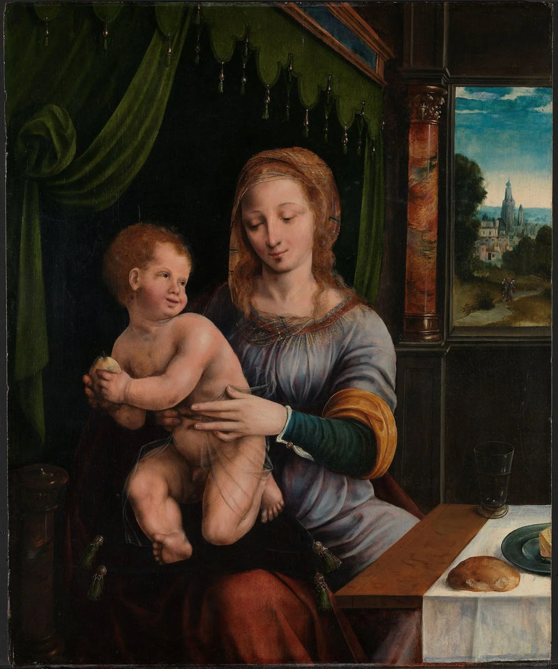 Madonna med barn - Joos van Cleve