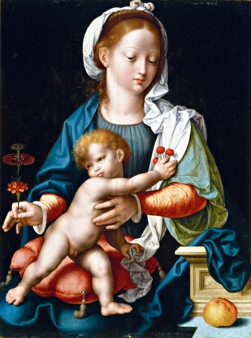 Jungfru med barnet - Joos van Cleve