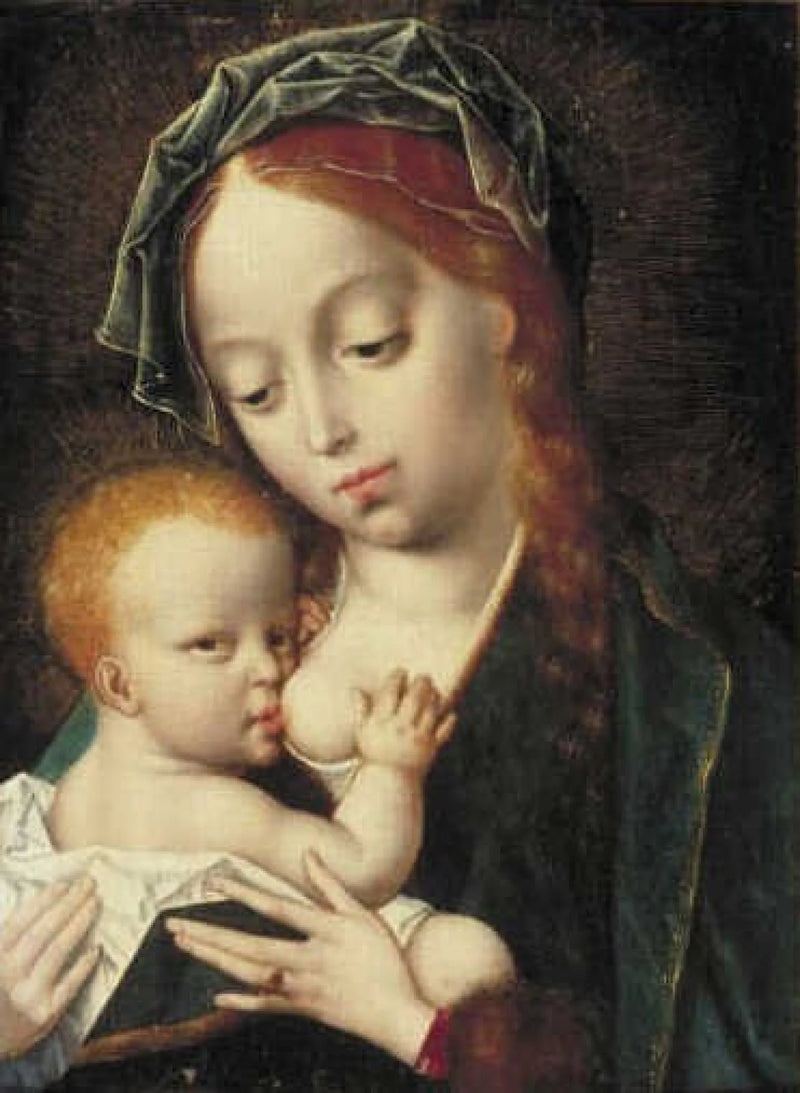 Jungfru med barnet - Joos van Cleve