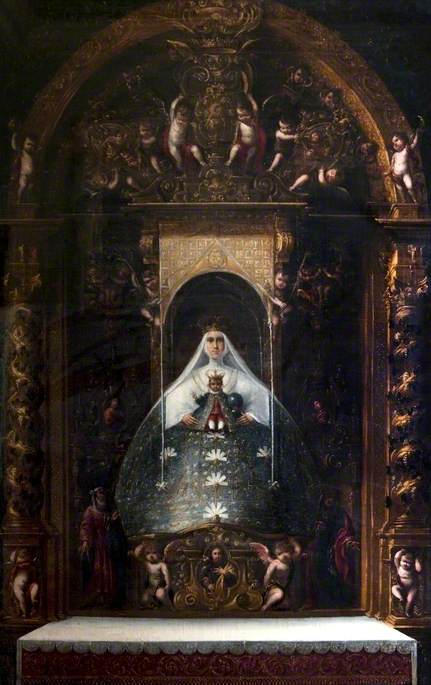 Madonna med barn - Juan de Valdés Leal
