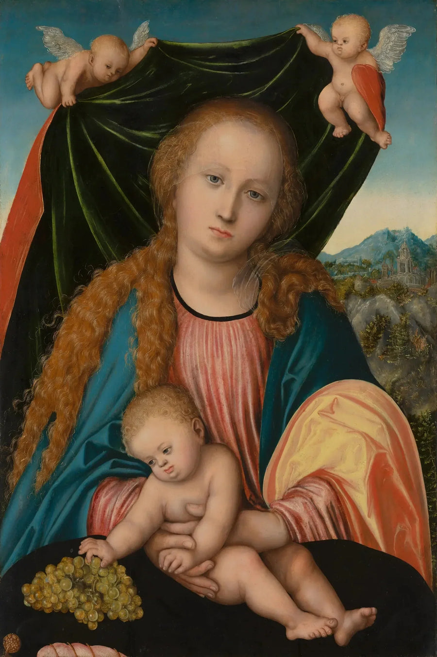 Madonna med barn - Lucas Cranach den äldre