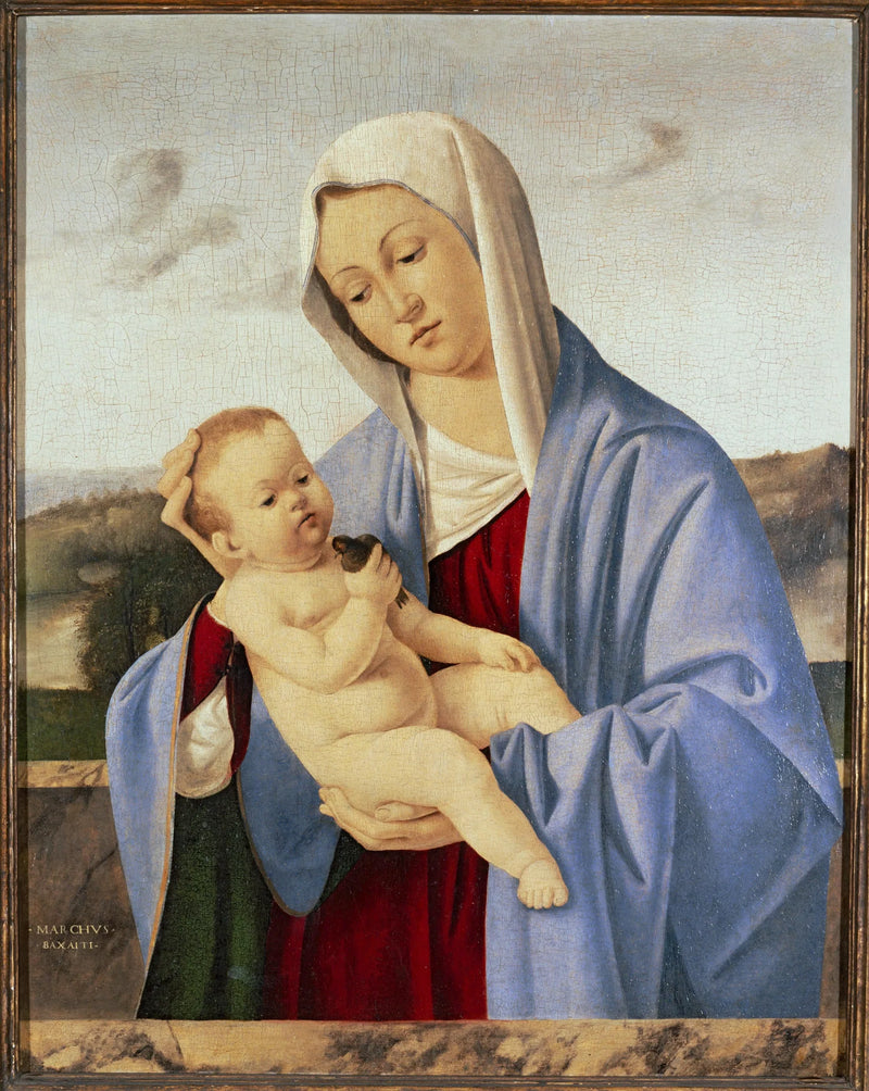 Madonna med barn - Marco Basaiti