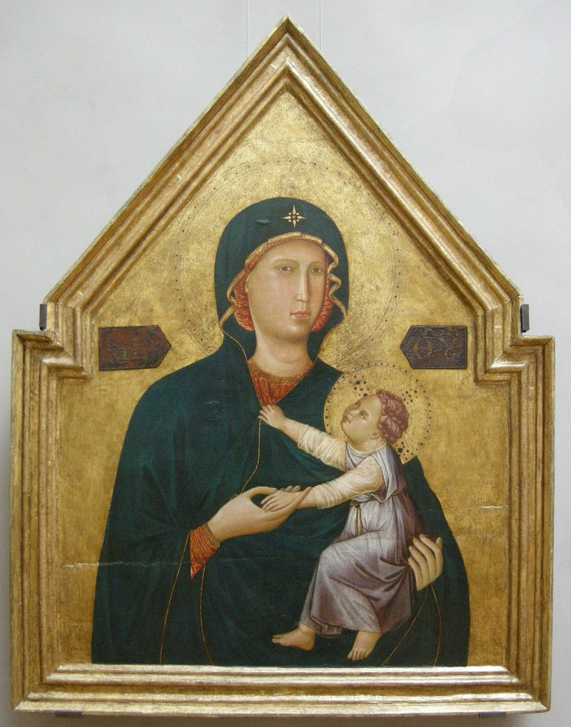 Madonna med barn - Master of Saint Cecilia