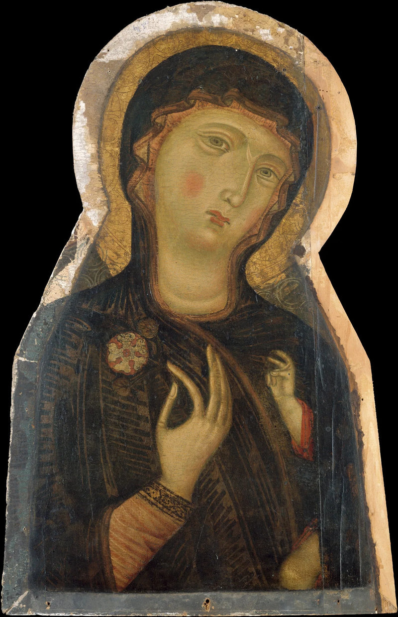 Madonna med barnet - Master of the Magdalen