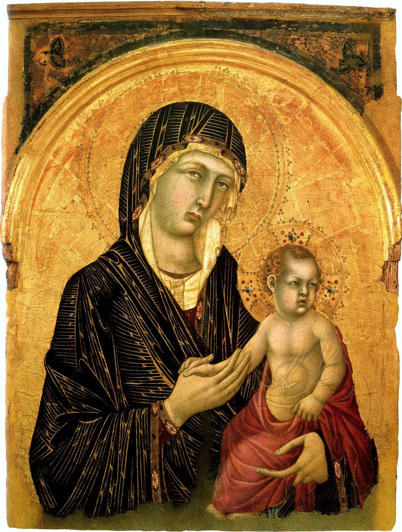 Jungfru med barnet n. 583 - Simone Martini