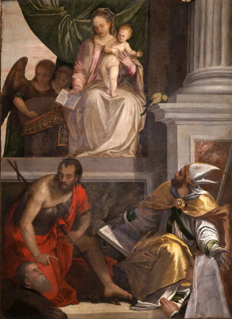 Madonna med barnet - Paul Véronèse