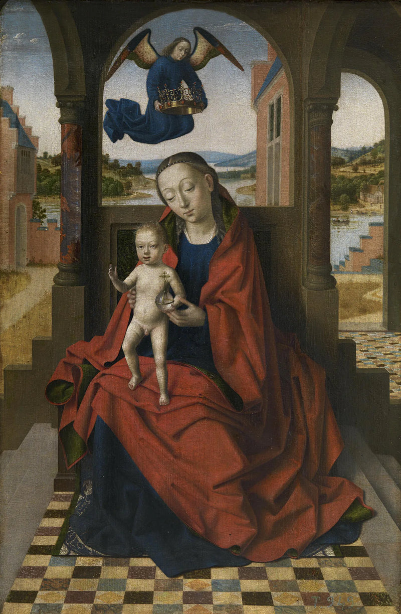 Madonna med barnet - Petrus Christus