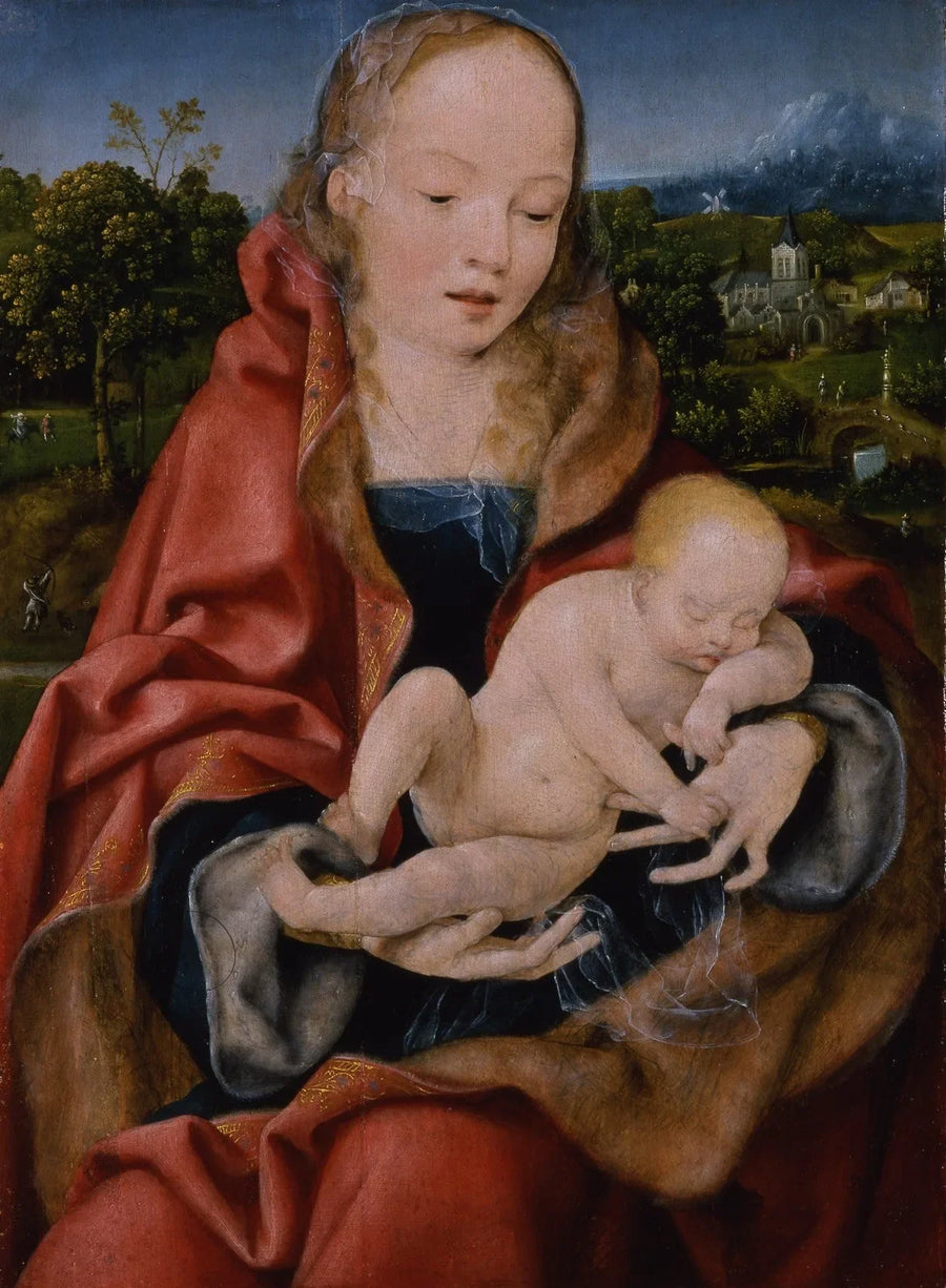 Madonna med barn (Prag) - Joos van Cleve