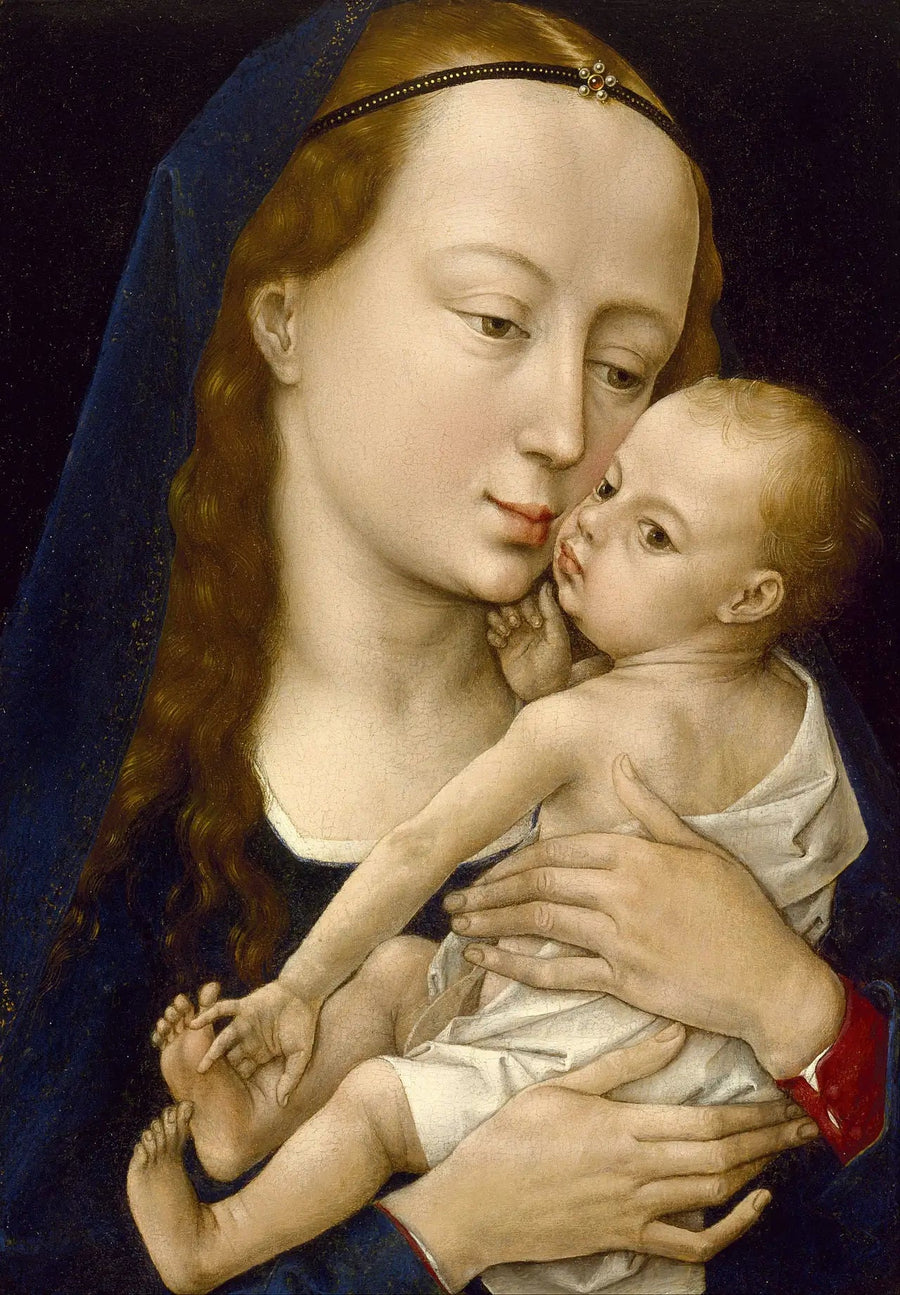 Jungfru med barnet - Rogier van der Weyden