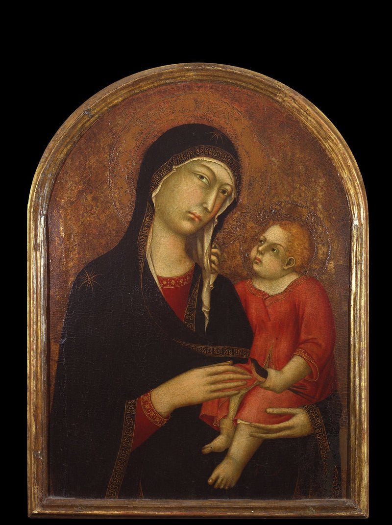 Madonna med barn - Simone Martini