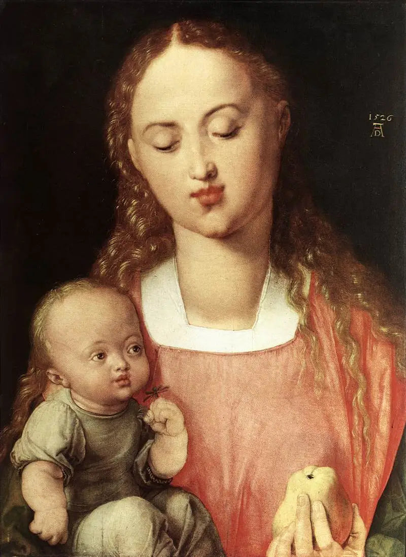 Jungfru med päron - Albrecht Dürer