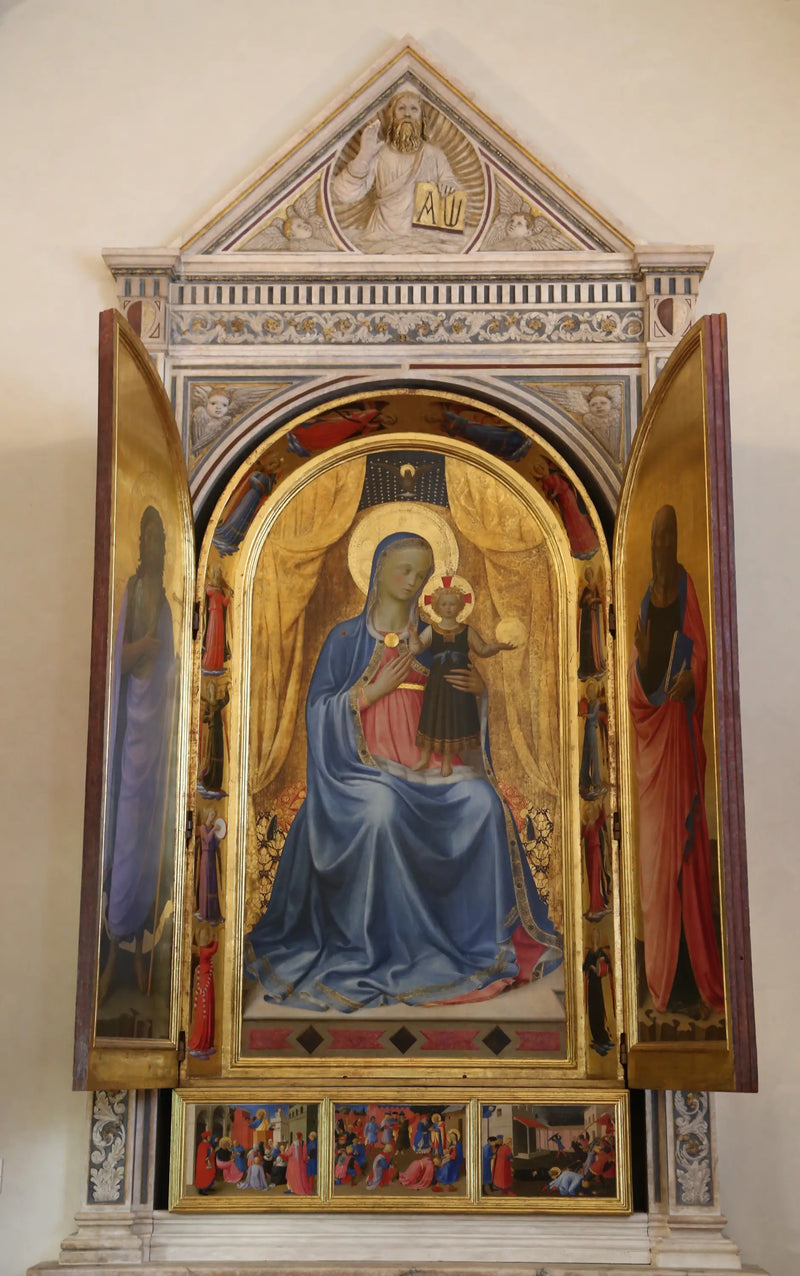 Madonna med barn - Fra Angelico