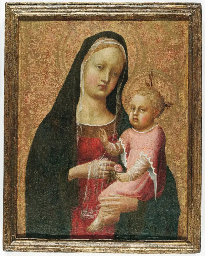 Jungfru med barnet - Fra Angelico