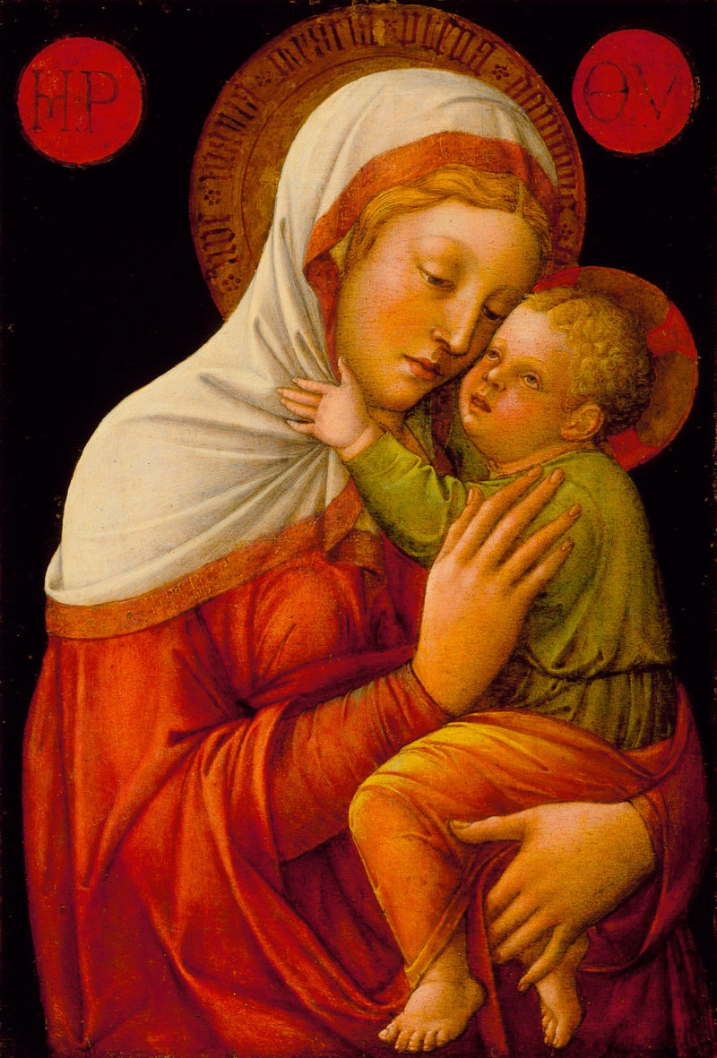 Madonna med barn - Iacopo Bellini