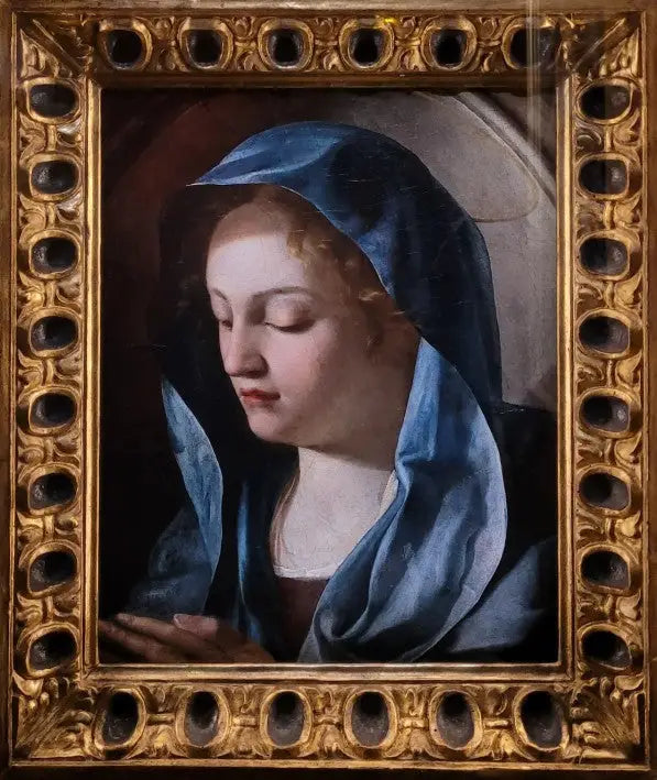 Madonna med Bebådelsen - Artemisia Gentileschi