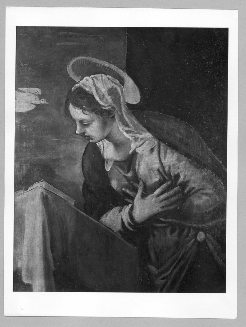 Jungfru Maria med Bebådelsen - Jacopo Tintoretto