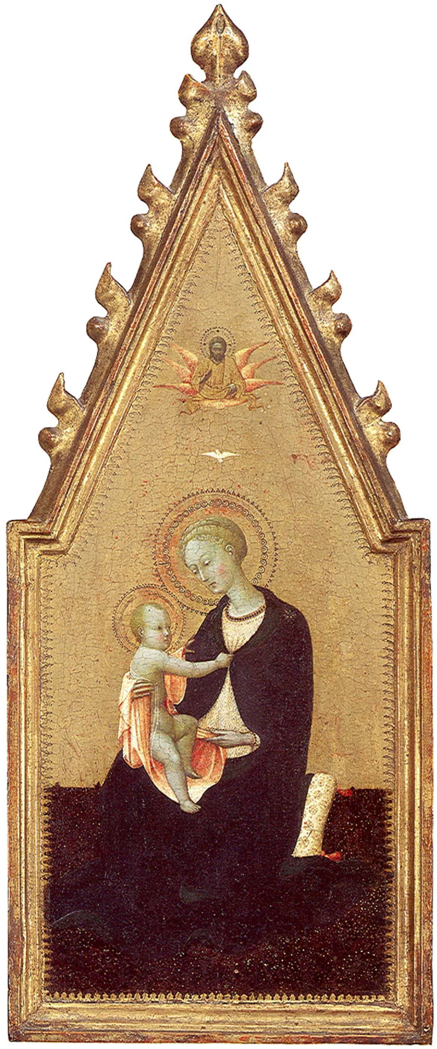 Jungfru av ödmjukhet - Stefano di Giovanni (Sassetta)