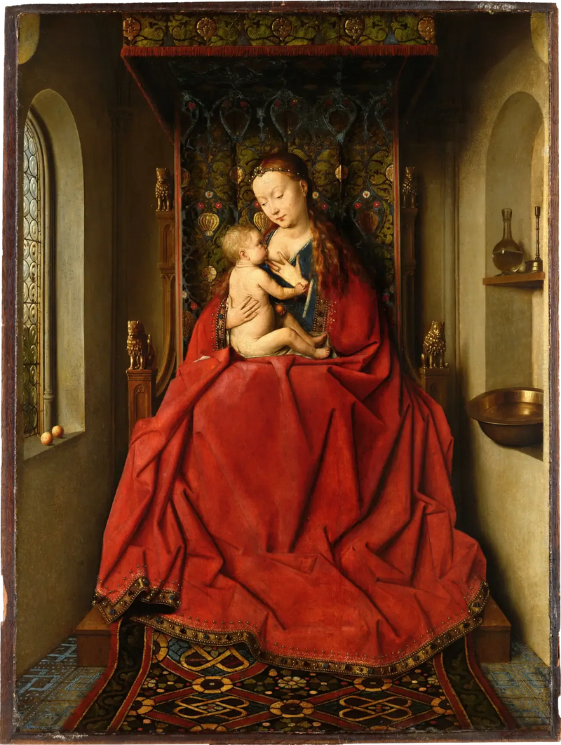 Lucques-jungfrun - Jan van Eyck