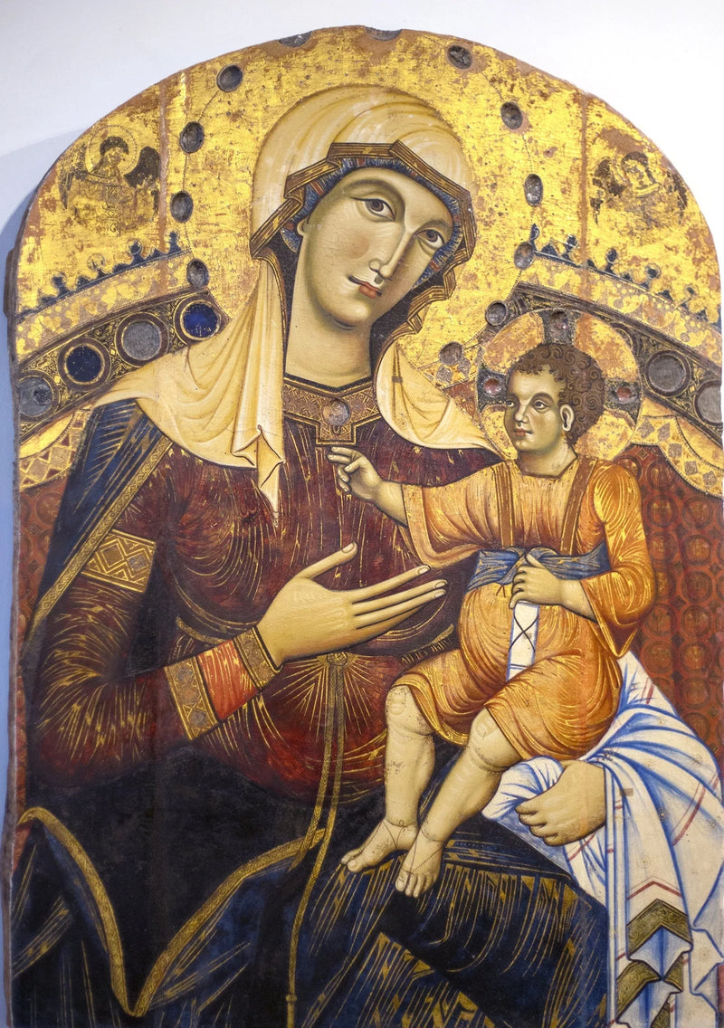 Vierge de saint Bernardin - Guido da Siena
