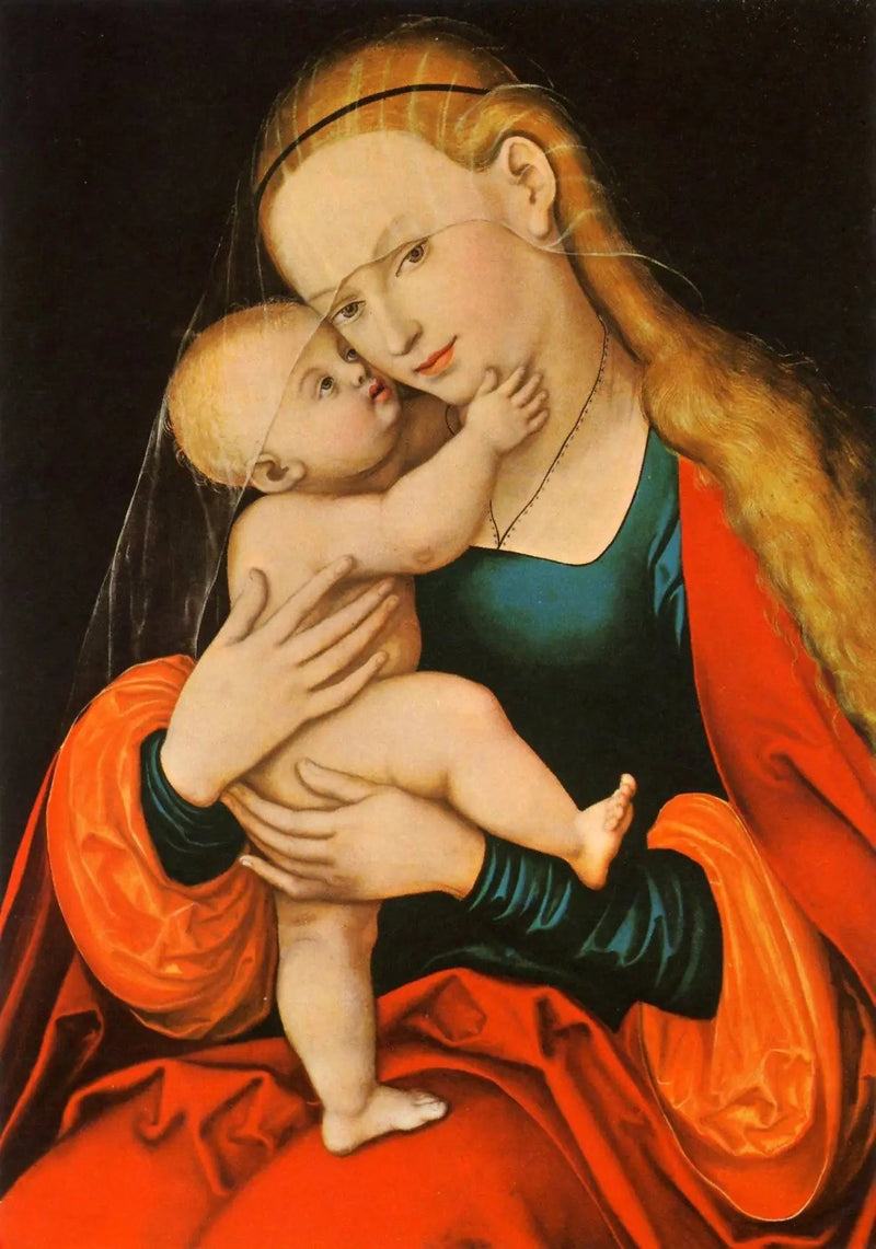 Vierge du Bon-Secours - Lucas Cranach den äldre