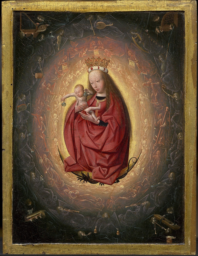 Madonna i gloria - Geertgen tot Sint Jans