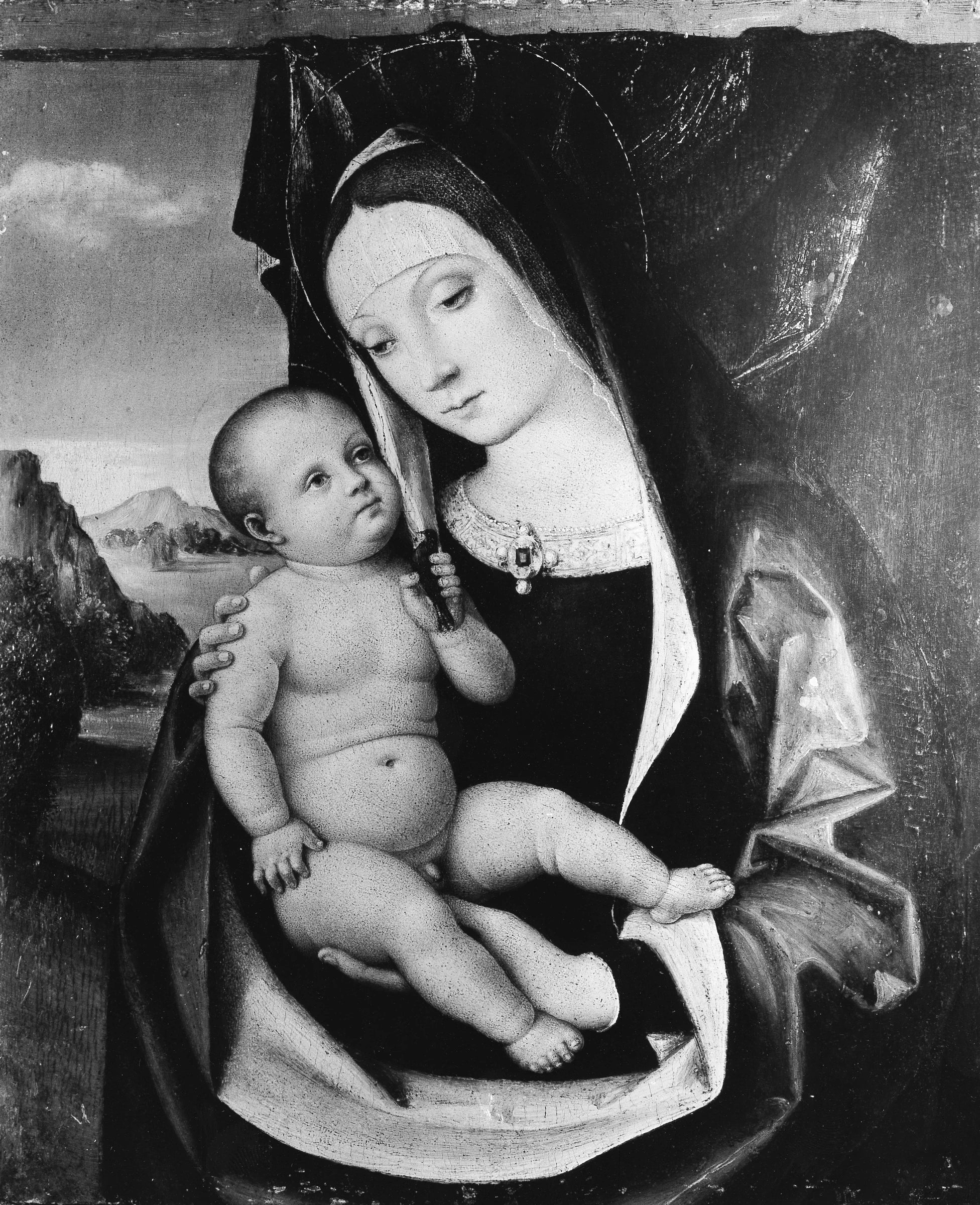 Vierge à l'Enfant - Ercole Banci