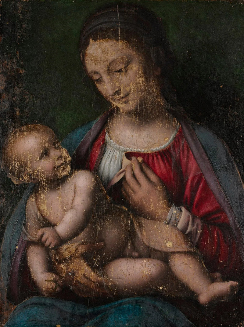Jungfru och Barn - Bernardino Luini