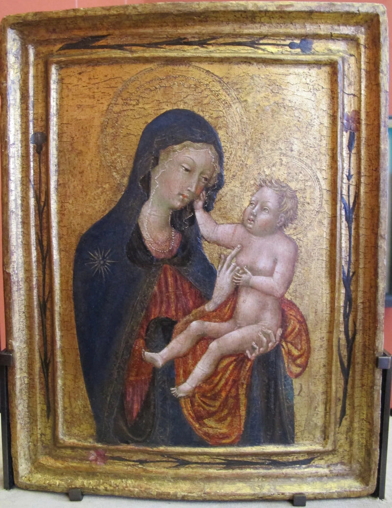 Jungfru och Barn - Giovanni di Paolo