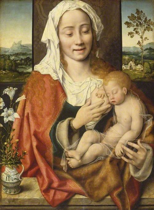 Jungfru och Barn - Joos van Cleve
