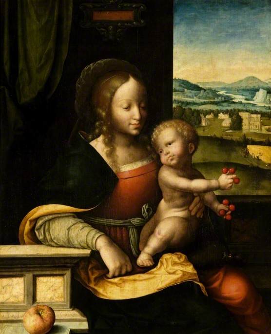 Jungfru och Barn - Joos van Cleve