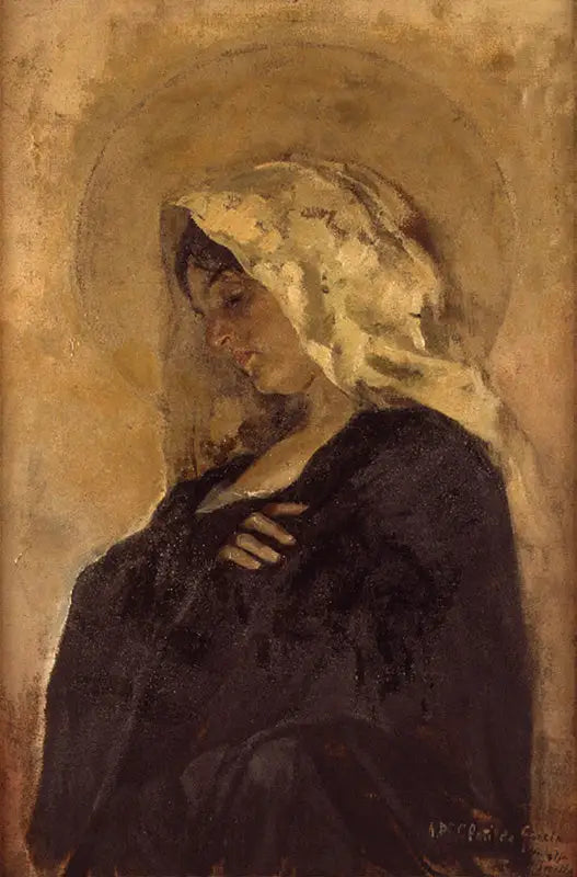 Jungfru Maria - Joaquín Sorolla