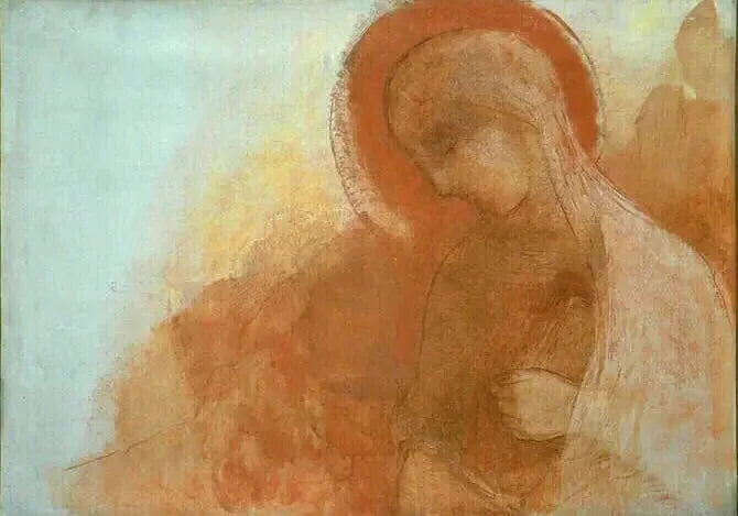 Jungfru - Odilon Redon