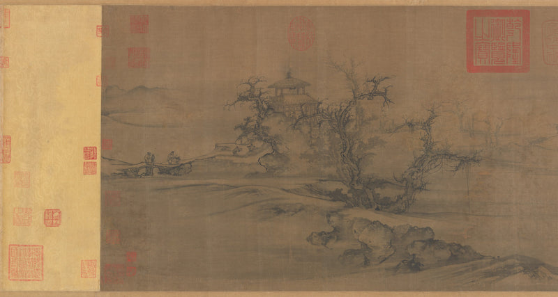 Vieux arbres, distance plane - Guo Xi