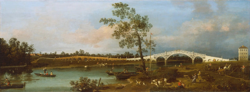 Gammal Walton-bron - Canaletto