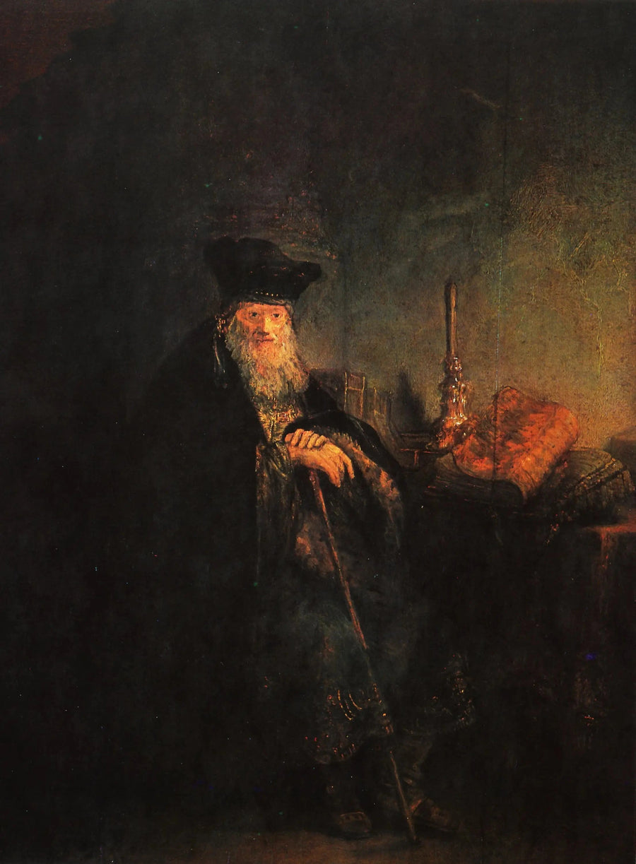 En gammal lärd i ett kontor - Rembrandt