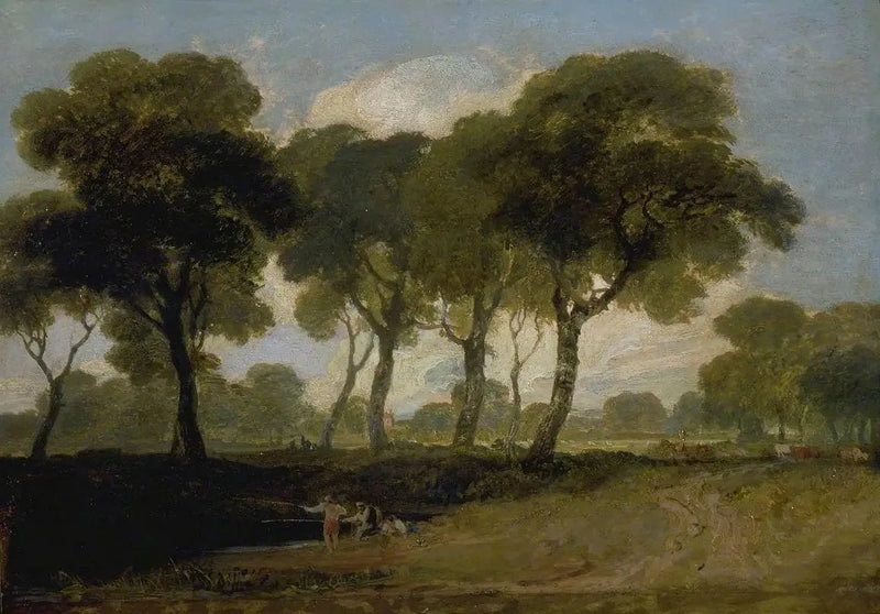 Utsikt över Clapham Common - J. M. W. Turner
