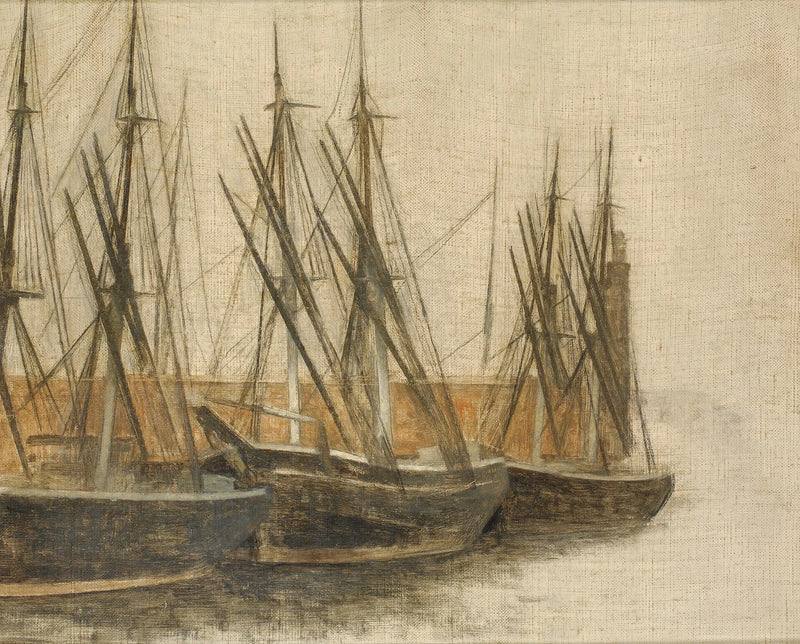 Le Canal de Christianshavn - Vilhelm Hammershøi