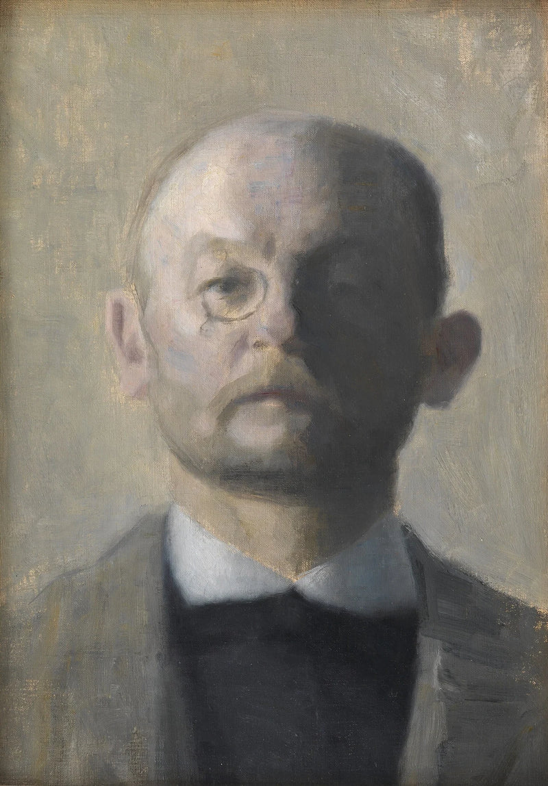 Le Peintre Kristian Zahrtmann - Vilhelm Hammershøi